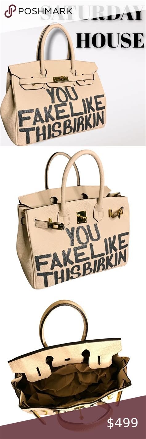 you fake just like this birkin bag|handbags similar to hermes birkin.